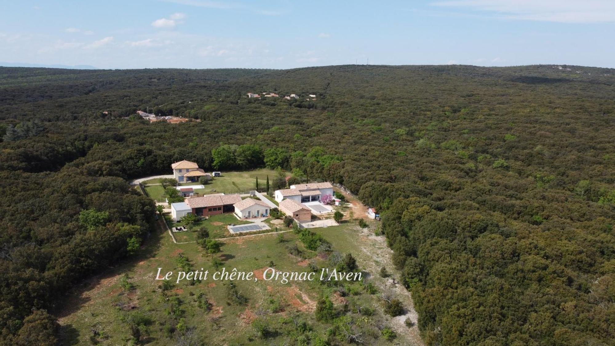 Orgnac-lʼAven Le Petit Chene酒店 外观 照片